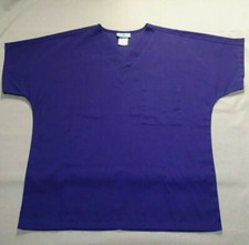 Purple unisex scrubs by SB Scrubs scrub shirt top EUC Measurements included belo