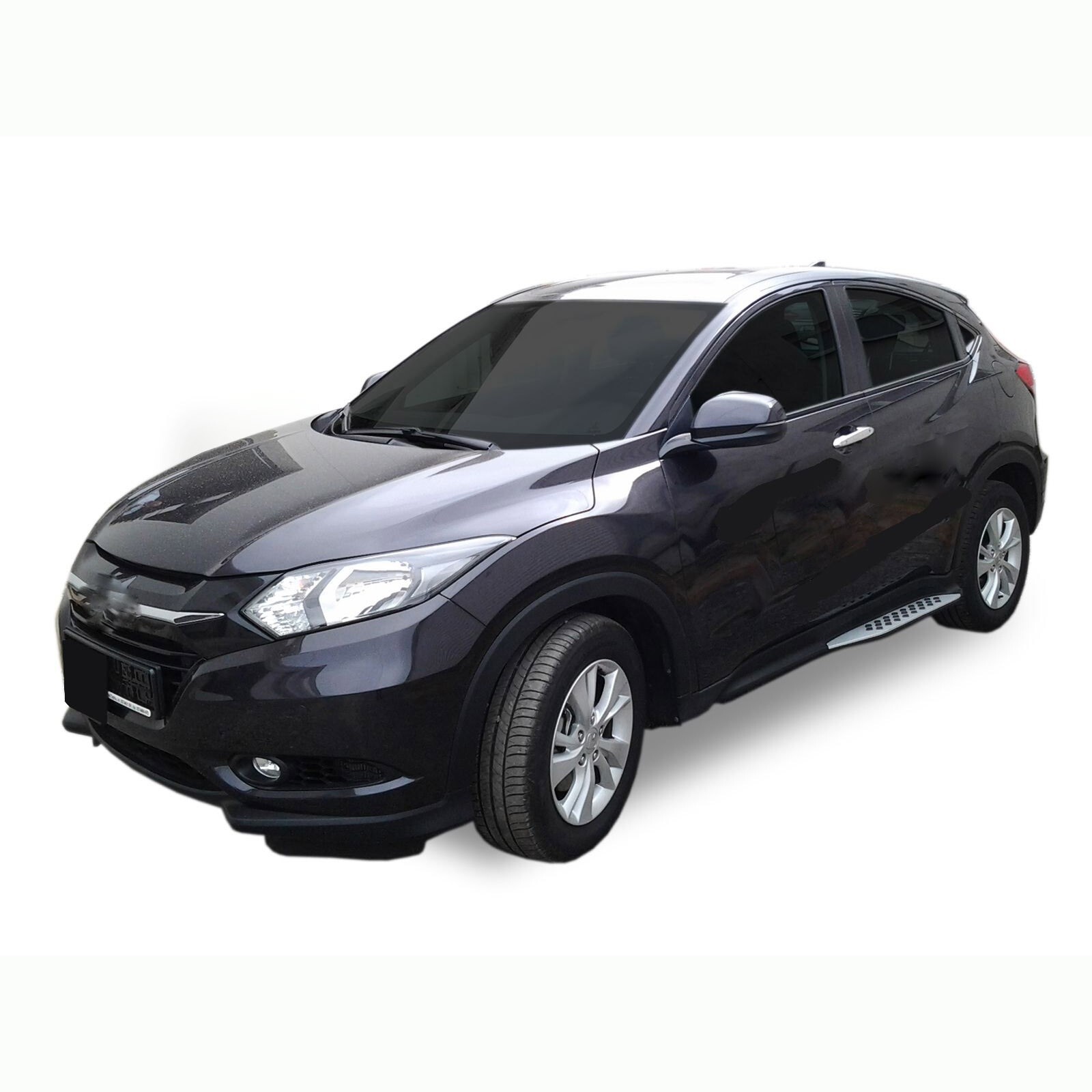 OMAC Trittbretter Für Honda CR-V 2016-2023 - Aluminium Seitenschweller Schwarz-Silber