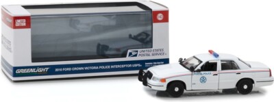 Greenlight 86523 1/43 - 2010 Ford Crown Victoria Polizei Interceptor (USPS)
