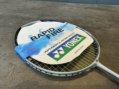 BRAND NEW YONEX NANOFLARE 600 RAPID FIRE PREMIUM BADMINGTON Racket NF-600YX 4U4 - Picture 11 of 22