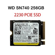 Image of WD SN740 256GB M.2 2230 SSD NVMe PCIe4x4 For Steam Deck ASUS ROG Dell Laptop
