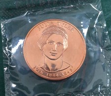 2009 Julia Tyler Spouse Medal in Original US Mint Cello