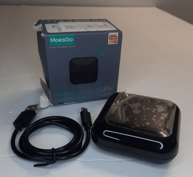 MoesGo Wifi Smart Remote IR + RF Controller Alexa/Google Assistant NEW (OTHER) MoesGo Wifi Smart Remote IR + RF Controller Alexa/Google Assistant NEW (OTHER)