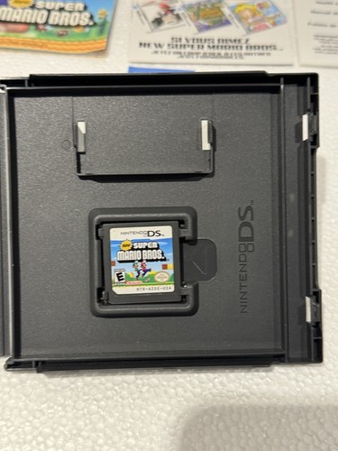 New Super Mario Bros. (Nintendo DS, 2006) CIB Complete w/Manual + Inserts  - Picture 11 of 14