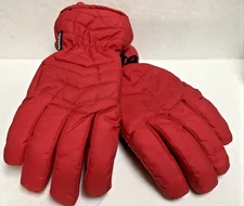 Red Winter Collection Ski Snow Gloves Unisex ,3M Thinsulate Insulated New L/XL