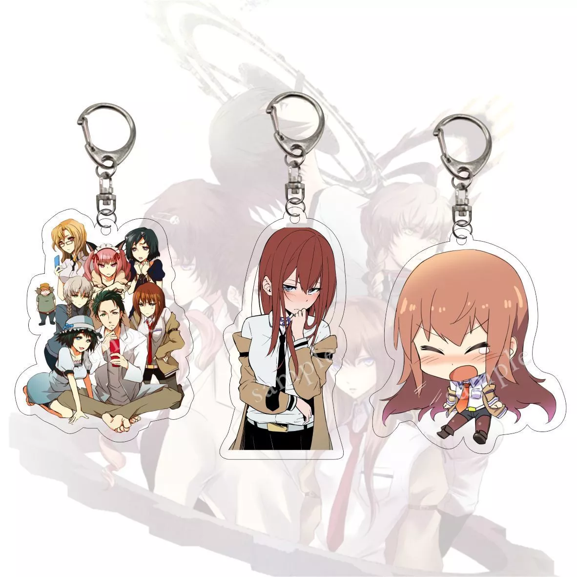Steins gate best sale keychain