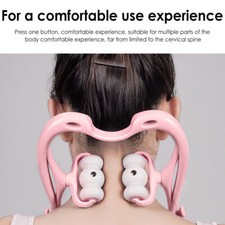 Manual Neck Roller Massager - For Home Relaxation  Office Fatigue