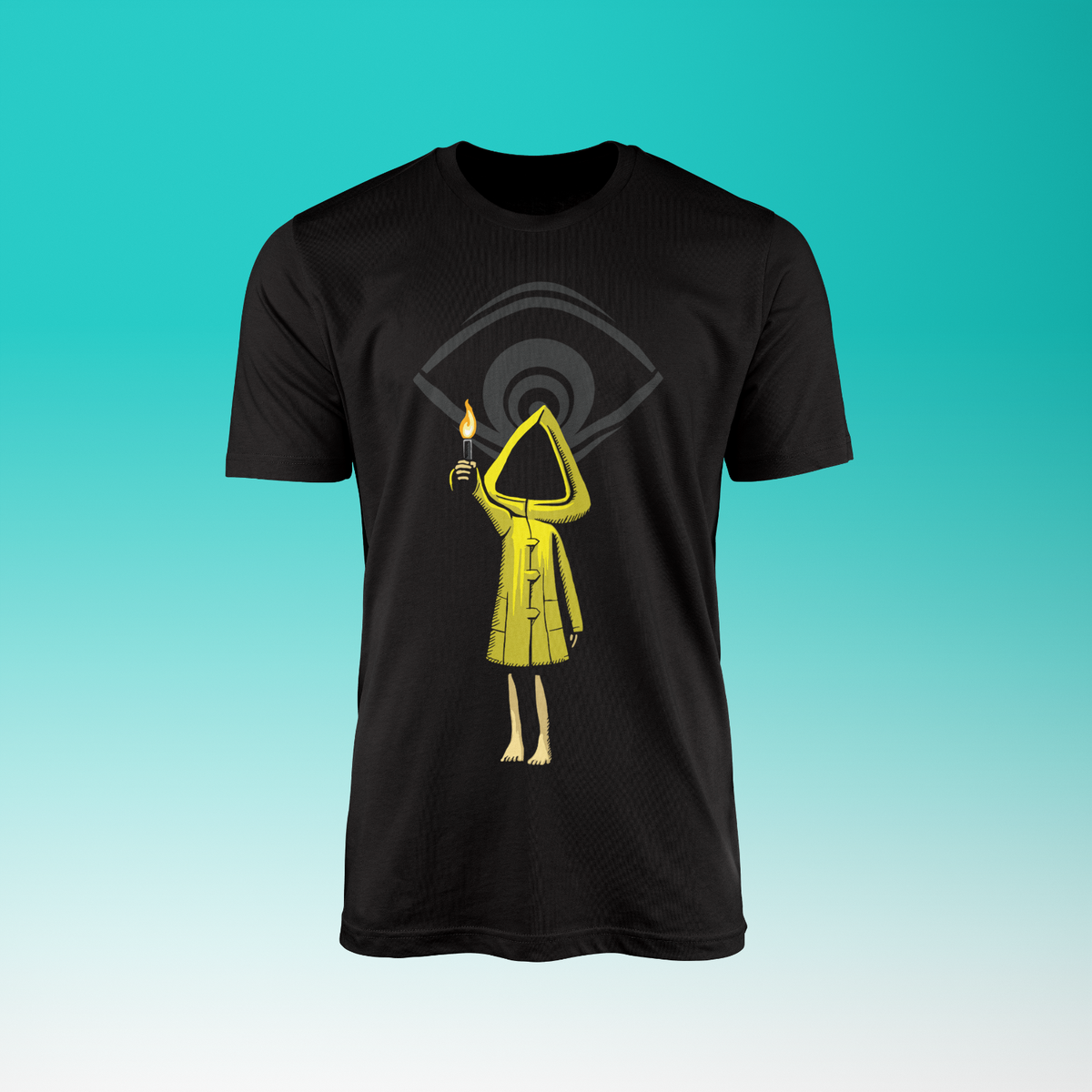 Little Nightmares Black T-Shirt-Video Game Novelty Inspired Present Gift |  eBay UK