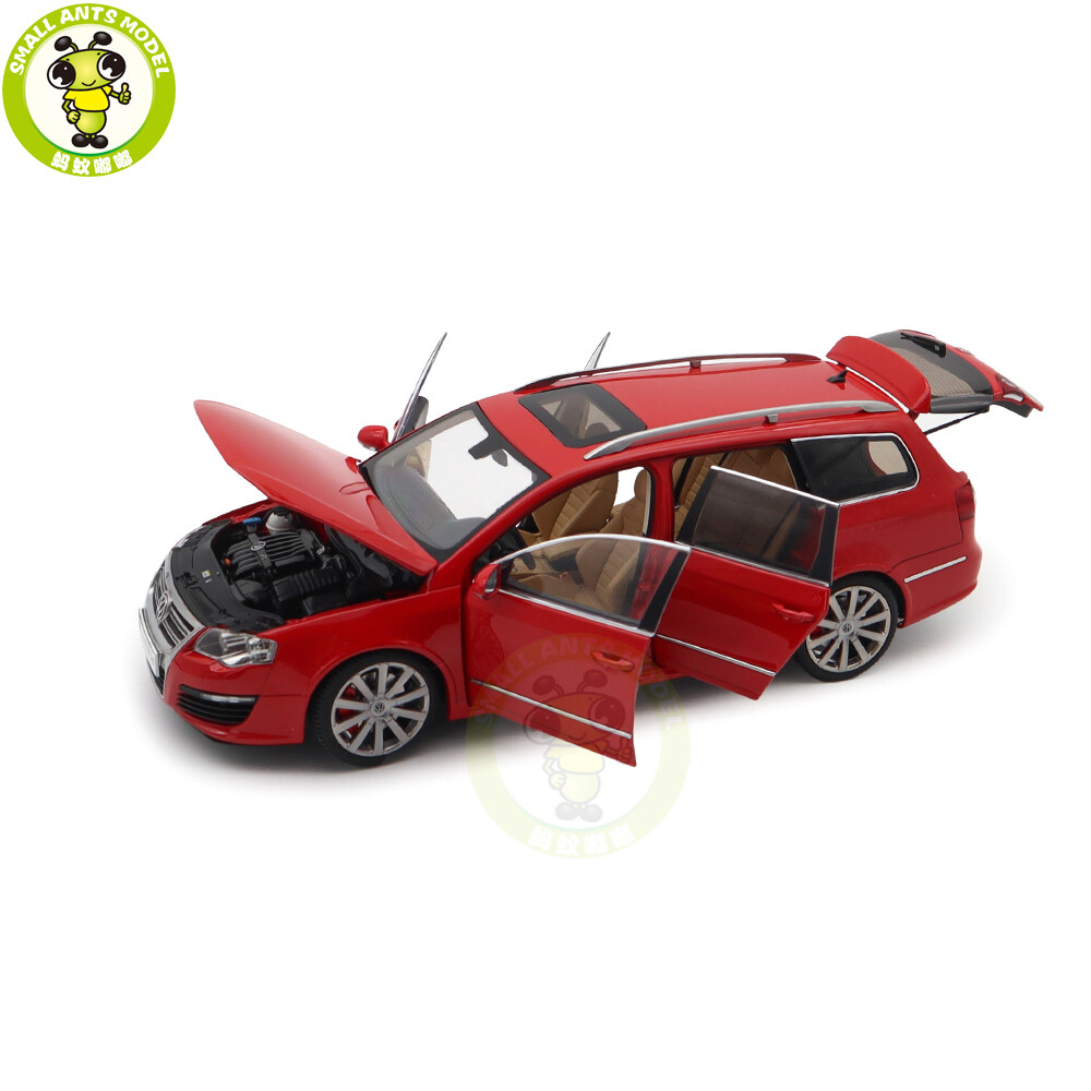 1/18 NZG VW Volkswagen Passat Estate R36 Wagon Red Diecast Model