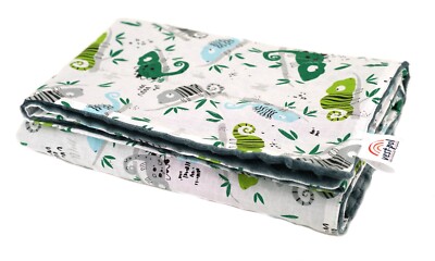 Therapiedecke Gewichtsdecke Kinder Gewichtete Decke Chamäleons Weighted blanket