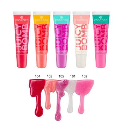 Essence Juicy Bomb Shiny Lipgloss Ultra Glossy Antihaft ALLE FARBEN ab 3,18£