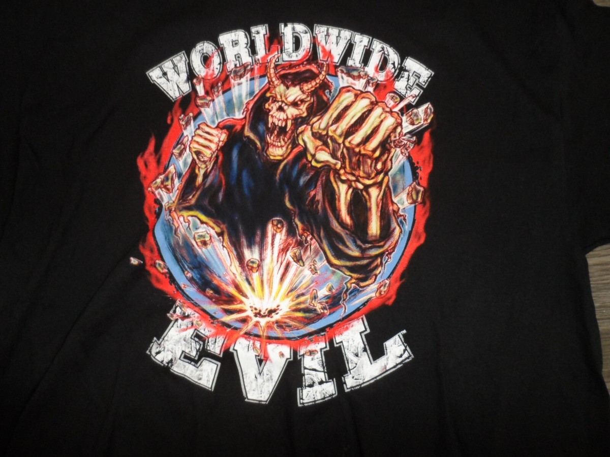 The Undertaker WWE Worldwide Evil Wrestlemania XX 2XL Short Sleeve