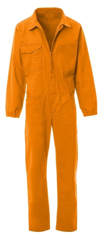 Tuta Lavoro Uomo Cotone Resistente Taglie Forti Over Size Fino 7XL - Immagine 2 di 4