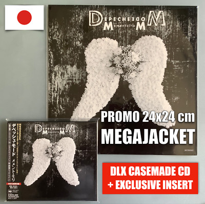 JAPAN PROMO 24x24cm MEGAJACKET+ CASEMADE  BOOK CD MEMENTO MORI DEPECHE MODE 2023