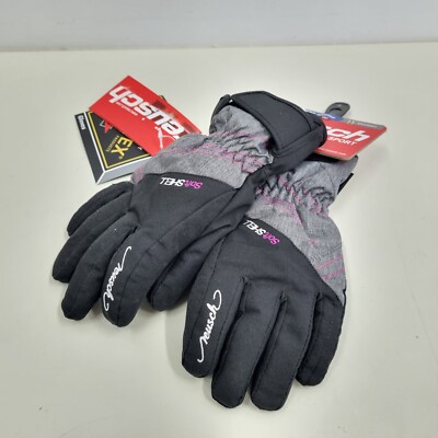 Reusch Ski Handschuhe Brita GTX Kinder Black Melange, Gre 4 *NEU* |  eBay.de