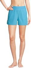 NWT Lands' End Womens Comfort Waist 3in Swim Shorts With Panty Sizes 2-16 H519