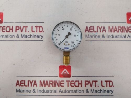 Wika CL.1.6 Manometer 0-100mbar - Bild 8 von 12