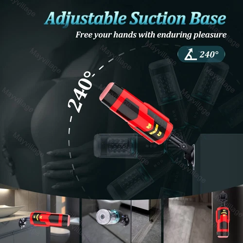 Male Masturbaters Automatic HandsFree Rotating Cup Thrusting Stroker Men Sex Toy - Picture 7 of 20