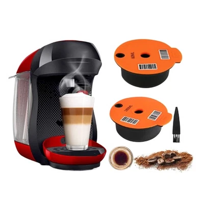 60ML / 180ML wieder verwendbare Kaffee-Kapsel-Hülse für Tassimo-Kaffee-Maschine