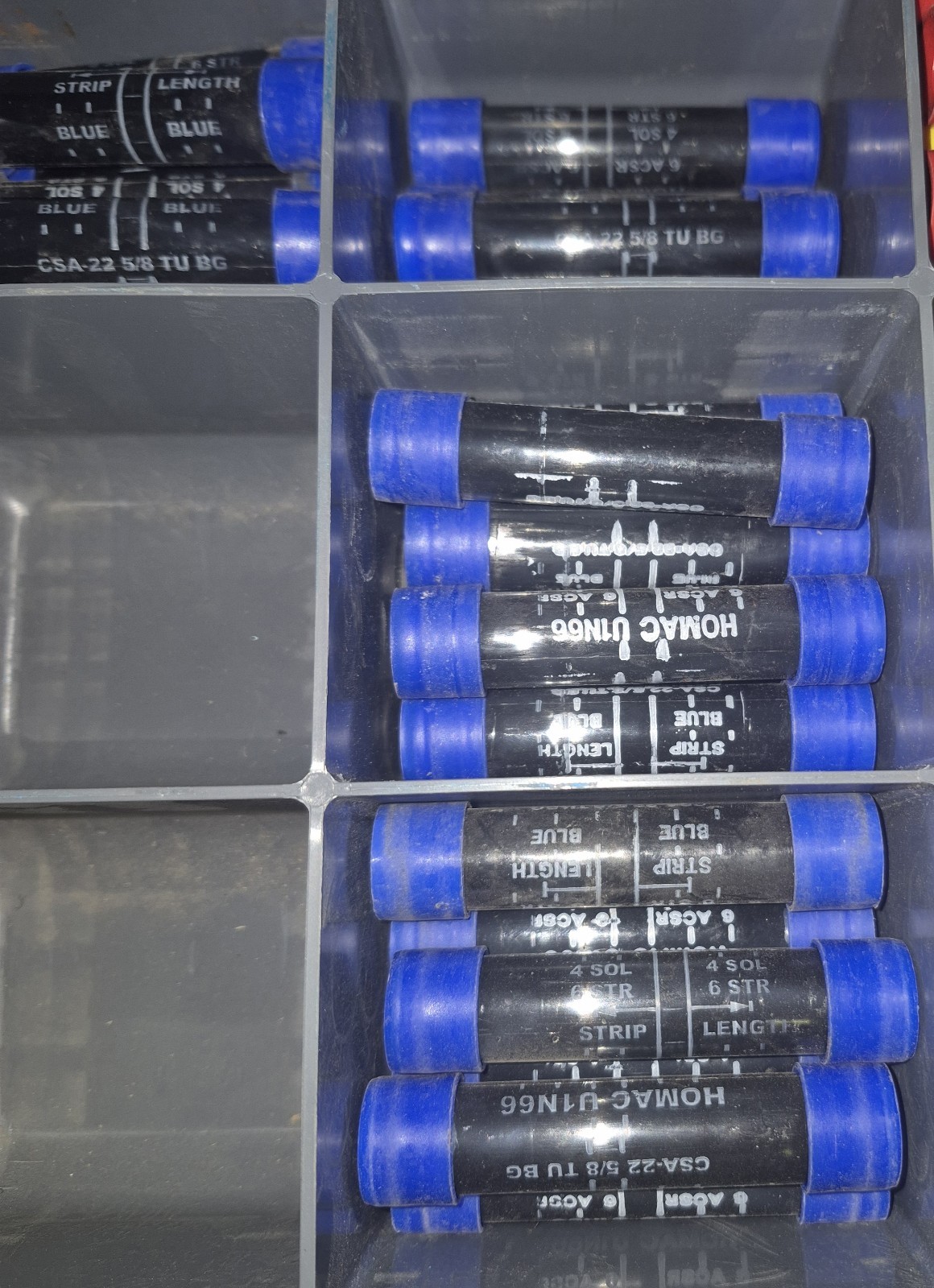 New Old Stock No Box Lot Of 25 Homac U1N66 Service Entrance Splices