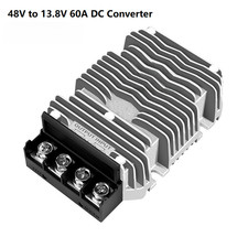 48V to 13.8V 60A DC Converter with Over Current and Thermal Protection