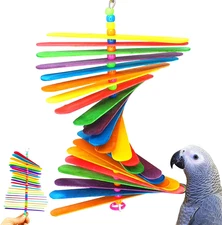 867 Big Stick 9.50" X 6", Medium Parrot Chew Cage Toy, Conure, Quaker, Pionus, a