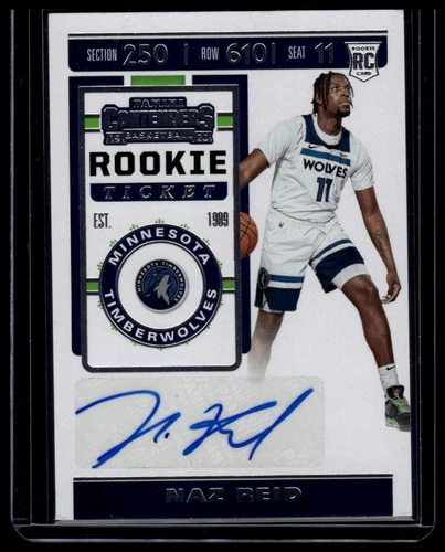 2019-20 Panini Contenders #159 Naz Reid Rookie - Picture 1 of 2