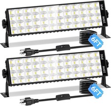 HeavyDuty LED Shop Light 100W 11000LM 6000K Waterproof for Garage Workshop