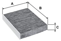 Filter, Innenraumluft Valeo 715753 FüR BMW Porsche