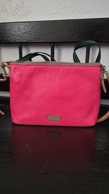 Consuela Maren Your Way Bag with Crossbody Strap Hot Pink Bag Tag Woven Strap