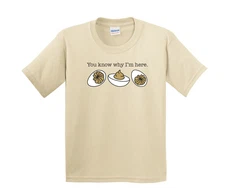 Custom Gildan Short Sleeve Unisex T-Shirt S-3XL-Thanksgiving-Deviled Eggs-Humor