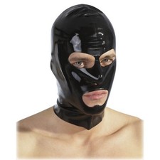 Cagoule en latex LateX 3 trous