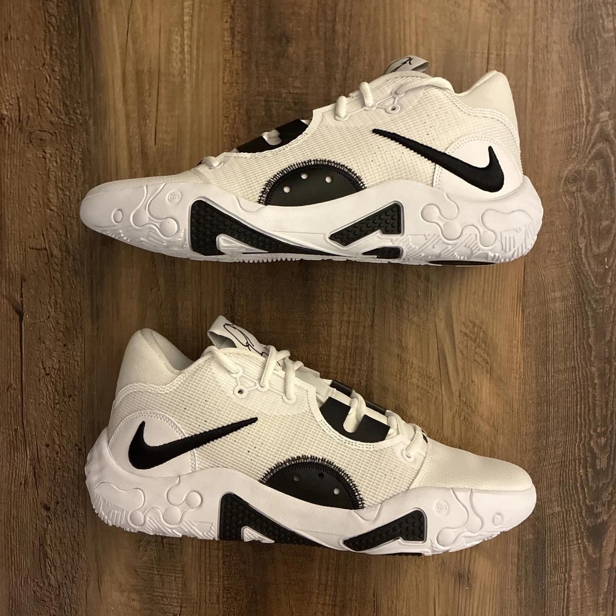 Preços baixos em Nike PG 6 TB Promo White Black | eBay
