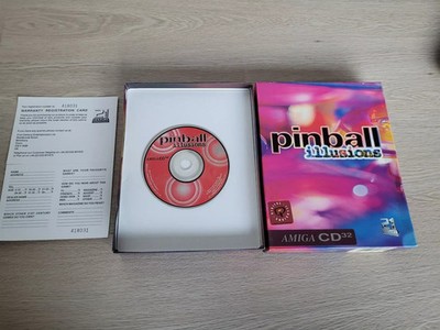 Amiga CD 32 Pinball Illusions OVP Hülle Commodore Amiga Retro CD Game CD32 CDTV