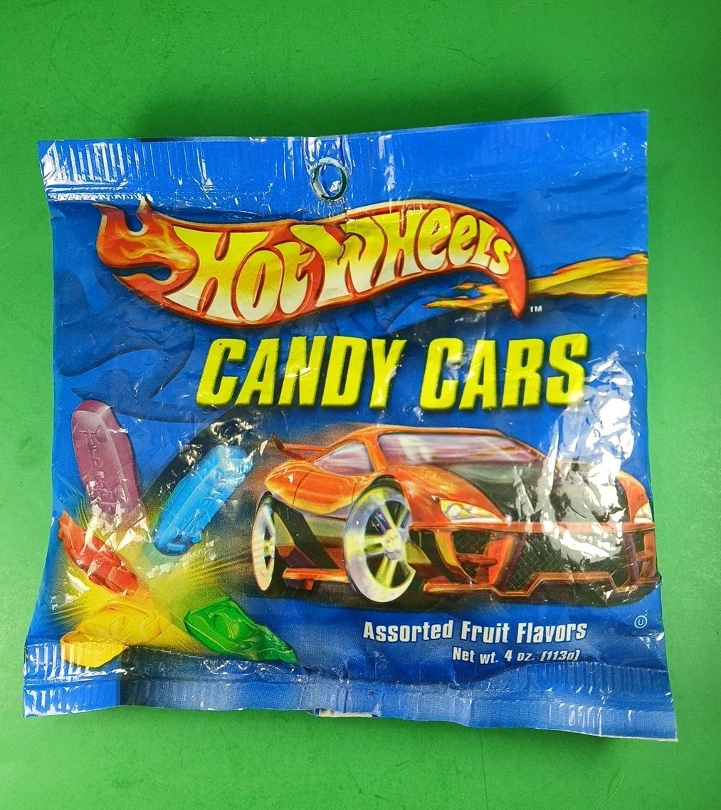 New Hot Wheels Candy 2002 FLIX candy Rare Vintage Food RARE