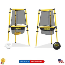 Complete Frisbee Golf Experience: 3 Discs, Basket, and Storage - Fun for All