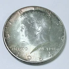 1964 P KENNEDY SILVER HALF DOLLAR ~ 90% SILVER ~ AU ALMOST UNCIR. DETAILS #9529