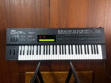 Yamaha DX7II-FD vintage digital synth w/ flight case new battery  refurbished
