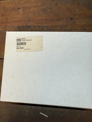 GE Interlogix 60-836 Rev C SuperBus 2000 Voice Module Concord 319.5 MHZ