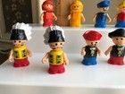 Playskool Lil Playmates Lot 20 People Sheep Chicken Indian Pirate Astronaut 1980 — photo 4