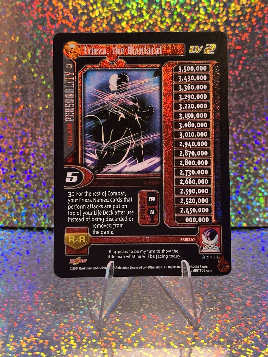 Limited Alt Foil Frieza, the Maniacal #73 DBZ DBGT Dragon Ball Z