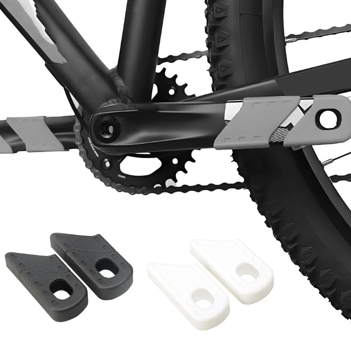 Adesivo per catena in silicone per bicicletta Adesivo di protezione del