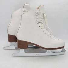 Jackson Artiste Womens Size 7 B Ice Skates Ultima Mark IV Blades White 1790