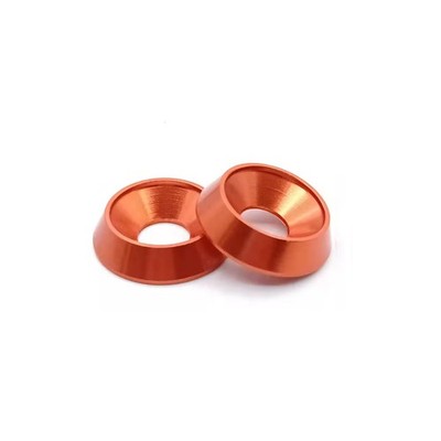 M5 M6 M8 M10 M12 Countersunk Washer - Anodised Aluminium - Screws Cup Washers