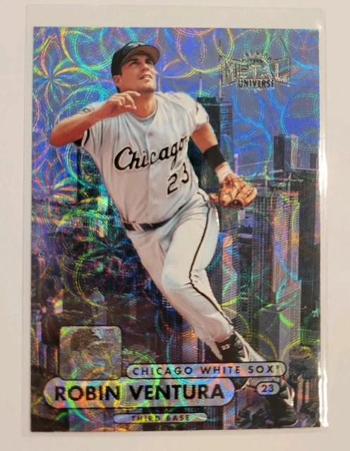 1998 Skybox Universe Robin Ventura PMG /50 Previous Metal Gems - WOW!!