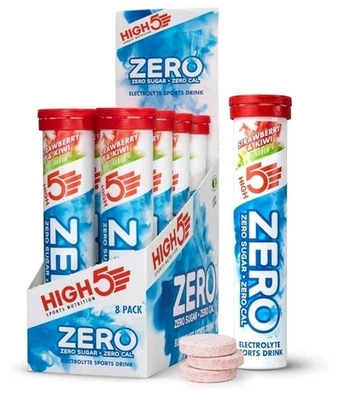 High5 Zero Electrolyte Hydration Sports Drink, 160 Tablets (8 x 20)