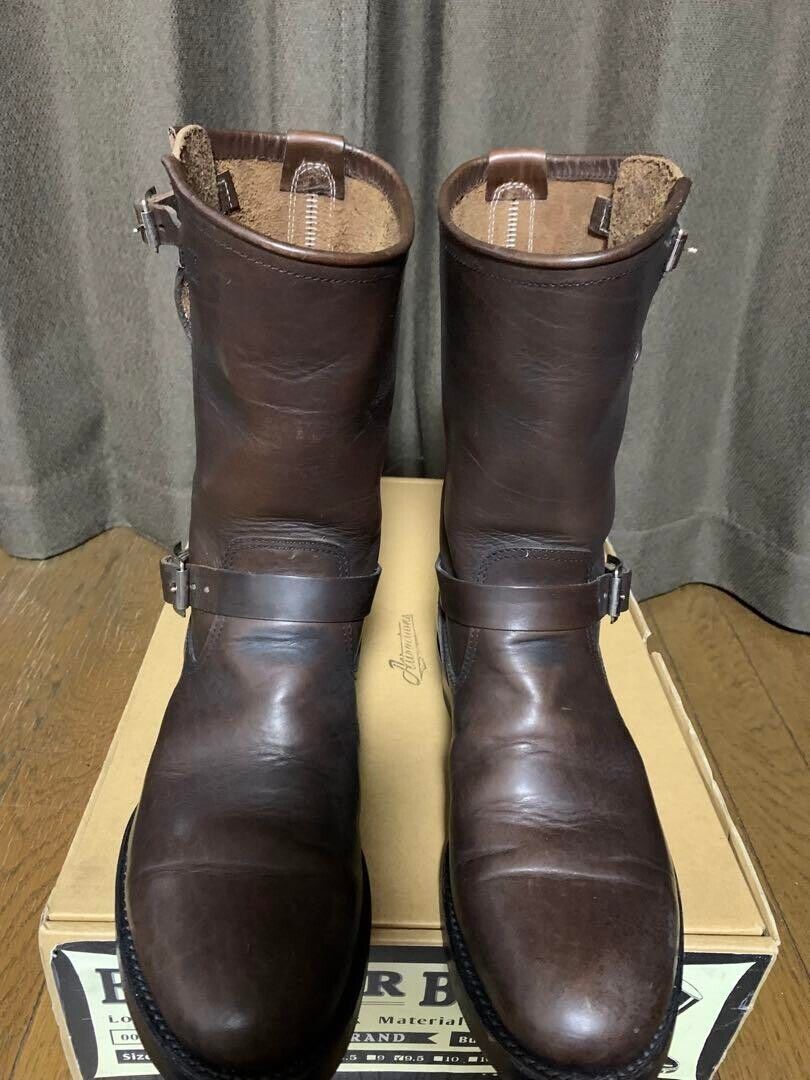 Attractions BILTBUCK Lot.269B Leather Engineer Boots Brown Attractions BILTBUCK Lot.269B Leather Engineer Boots Brown