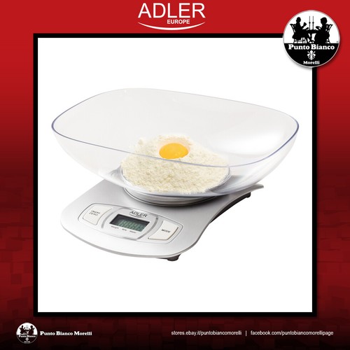 Bilancia da cucina digitale con ciotola Adler Europe AD 3137 - Imagen 6 de 16