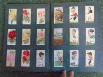 Cigarette Pictures Album Containing 216 cards from 1920's. by Wills  Cigarettes
