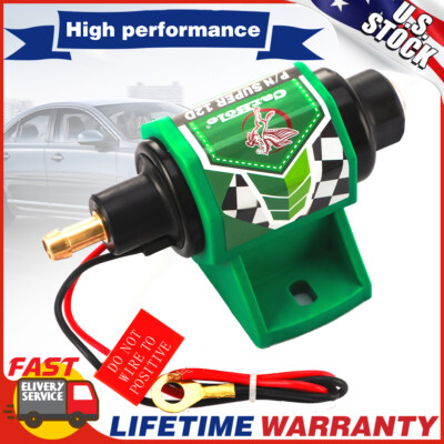 #ad Universal Advanced Fuel Pump Electric Gas Diesel Inline 5 9PSI Low Pressure 12V $24.99